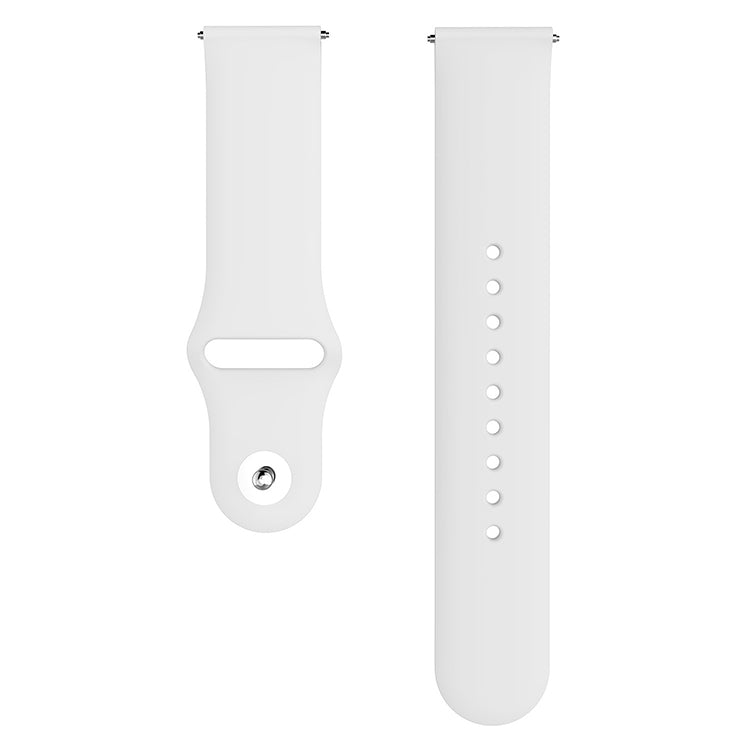 Monochrome Silicone Strap for Apply Samsung Galaxy Watch Active 22mm