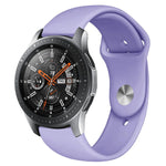 Monochrome Silicone Strap for Apply Samsung Galaxy Watch Active 22mm