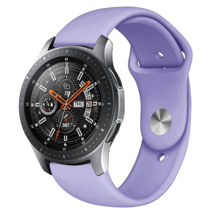 Monochrome Silicone Strap for Apply Samsung Galaxy Watch Active 22mm