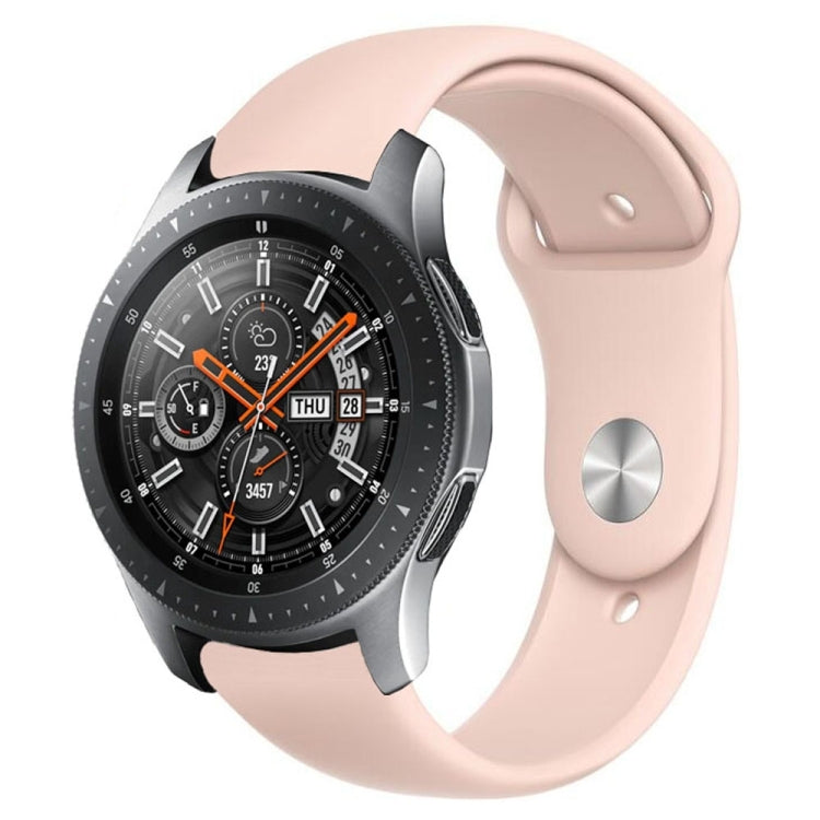 Monochrome Silicone Strap for Apply Samsung Galaxy Watch Active 22mm