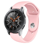 Monochrome Silicone Strap for Apply Samsung Galaxy Watch Active 22mm