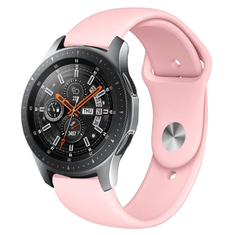 Monochrome Silicone Strap for Apply Samsung Galaxy Watch Active 22mm