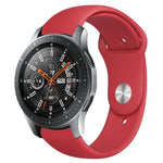 Monochrome Silicone Strap for Apply Samsung Galaxy Watch Active 22mm