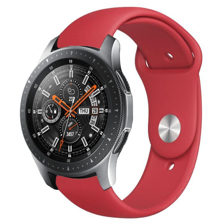 Monochrome Silicone Strap for Apply Samsung Galaxy Watch Active 22mm