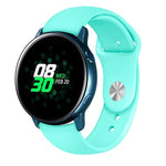 Monochrome Silicone Strap for Apply Samsung Galaxy Watch Active 22mm