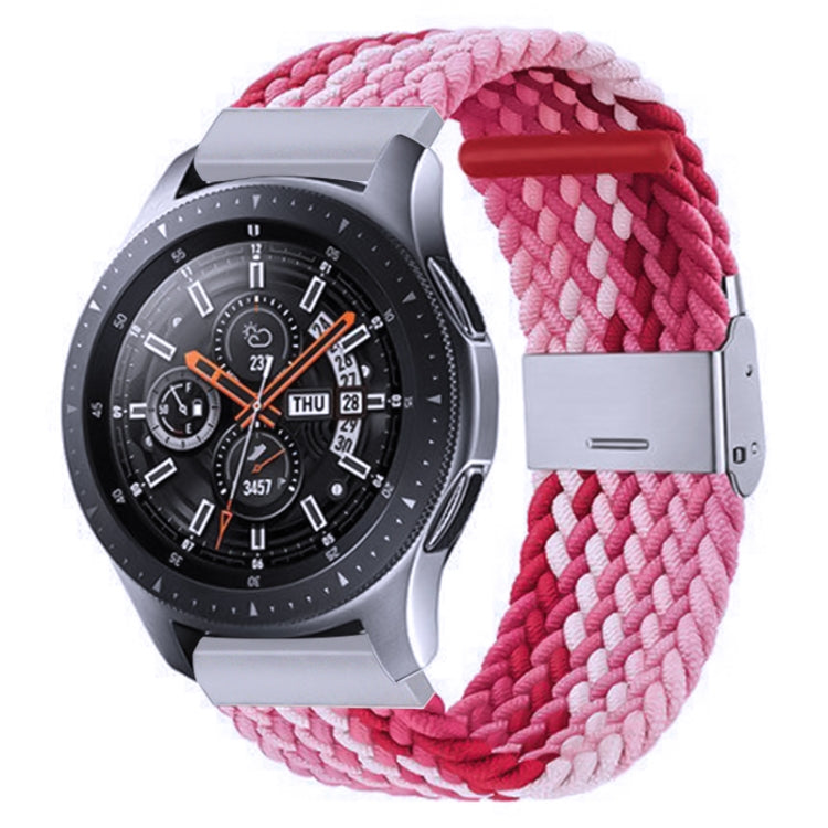 Nylon Braided Metal Buckle Strap for Galaxy Watch 4 20mm, 20mm