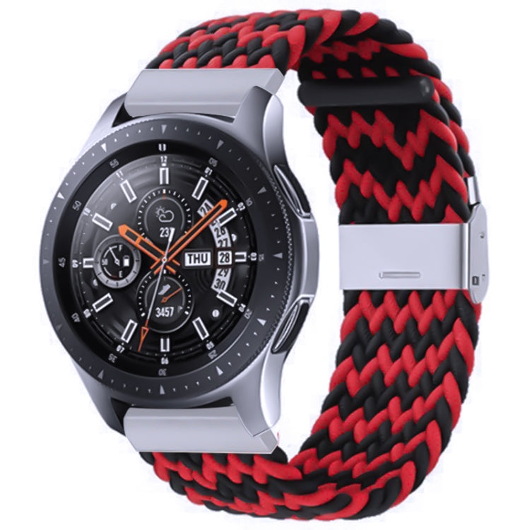 Nylon Braided Metal Buckle Strap for Galaxy Watch 4 20mm, 20mm