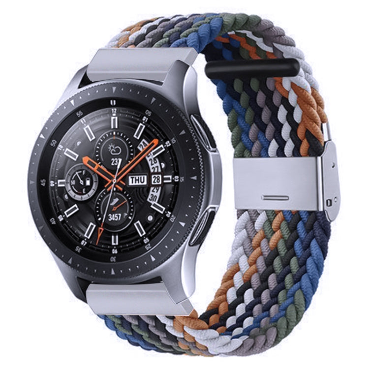 Nylon Braided Metal Buckle Strap for Galaxy Watch 4 20mm, 20mm