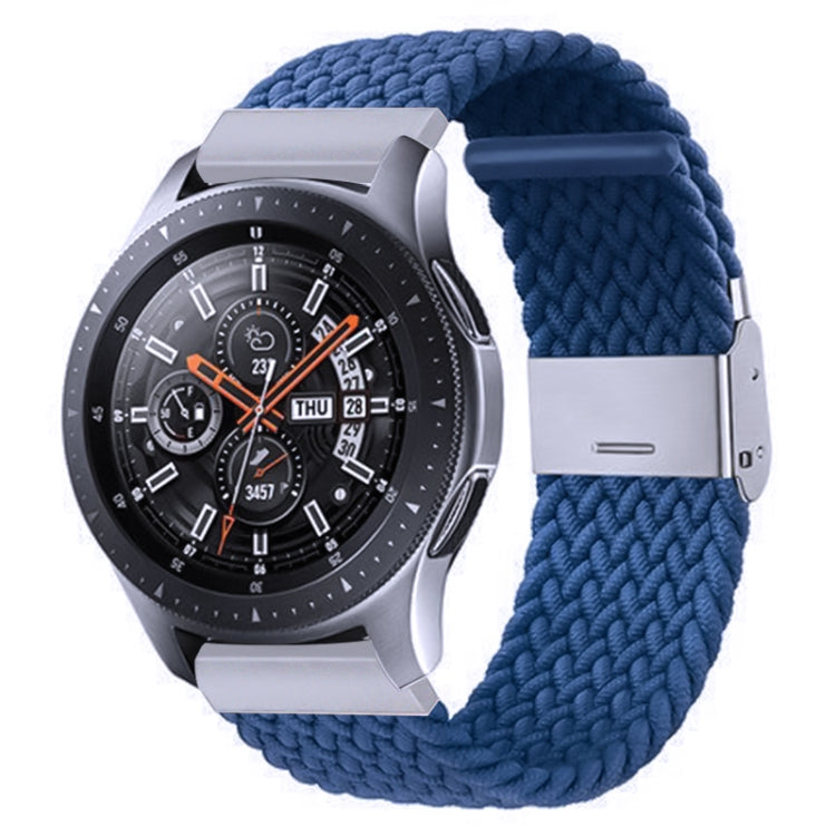 Nylon Braided Metal Buckle Strap for Galaxy Watch 4 20mm, 20mm