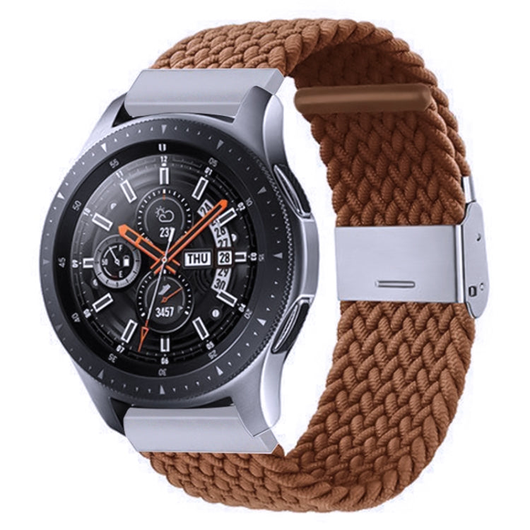 Nylon Braided Metal Buckle Strap for Galaxy Watch 4 20mm, 20mm