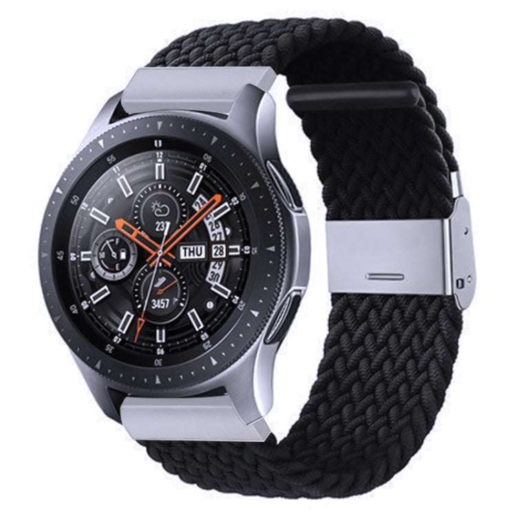 Nylon Braided Metal Buckle Strap for Galaxy Watch 4 20mm, 20mm