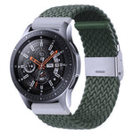 Nylon Braided Metal Buckle Strap for Galaxy Watch 4 20mm, 20mm
