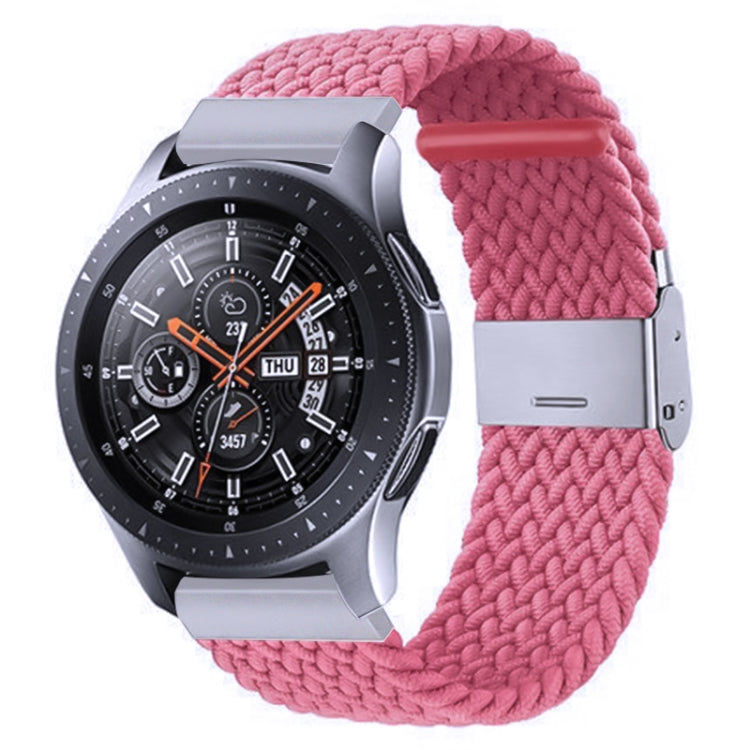 Nylon Braided Metal Buckle Strap for Galaxy Watch 4 20mm, 20mm