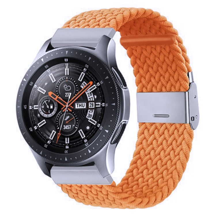 Nylon Braided Metal Buckle Strap for Galaxy Watch 4 20mm, 20mm