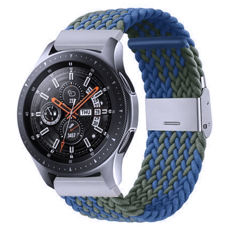 Nylon Braided Metal Buckle Strap for Galaxy Watch 4 20mm, 20mm