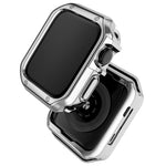 Anti-fall Electroplating TPU Watch Protective Case for Apple 1/2/3/4/5/6/7/SE, 38mm/40mm/41mm, 42mm/44mm/45mm
