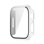 Shockproof PC Protective Case with Tempered Glass Film, For Apple Watch Series 9 / 8 / 7 45mm, For Apple Watch Series 9 / 8 / 7 41mm