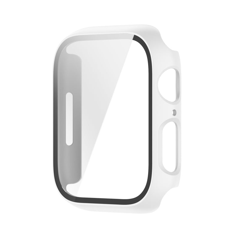 Shockproof PC Protective Case with Tempered Glass Film, For Apple Watch Series 9 / 8 / 7 45mm, For Apple Watch Series 9 / 8 / 7 41mm