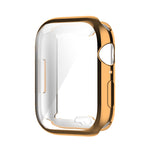 Shockproof TPU Full Protective Shell with Protective Film, For Apple Watch Series 9 / 8 / 7 45mm, For Apple Watch Series 9 / 8 / 7 41mm