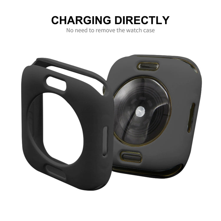 ENKAY Hat-Prince Protective TPU Watch Case + Full Coverage PET Screen Protector Film for Apple Watch Series 7 41mm