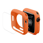 ENKAY Hat-Prince Protective TPU Watch Case + Full Coverage PET Screen Protector Film for Apple Watch Series 7 45mm