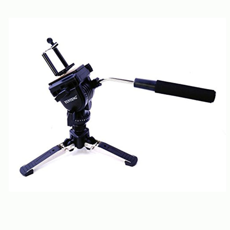 YUNTENG VCT-288 Tripod Mount Monopod with Fluid Drag Head, VCT-288
