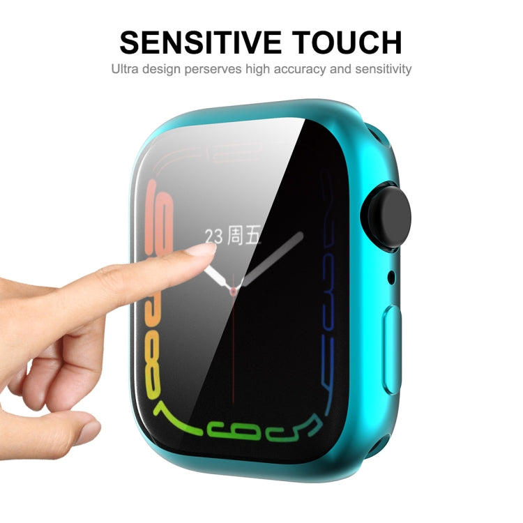 ENKAY Hat-Prince Electroplated TPU Case, For Apple Watch Series 9 / 8 / 7 41mm, For Apple Watch Series 9 / 8 / 7 45mm