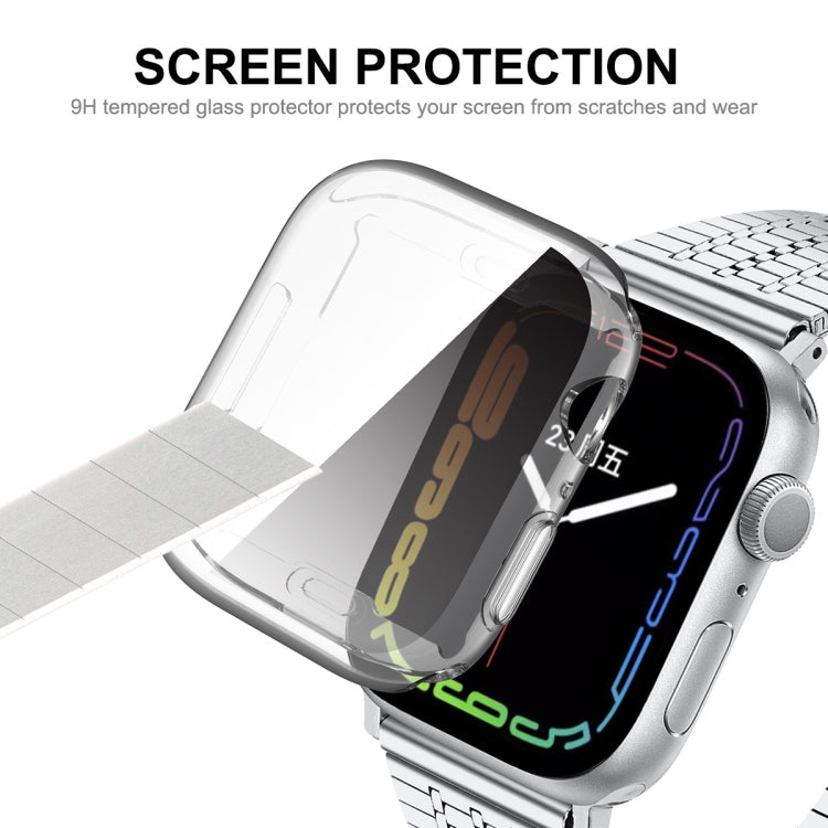 For Apple Watch Series 9 / 8 / 7 41mm ENKAY Hat-Prince Transparent TPU Case, For Apple Watch Series 9 / 8 / 7 41mm, For Apple Watch Series 8 / 7 45mm