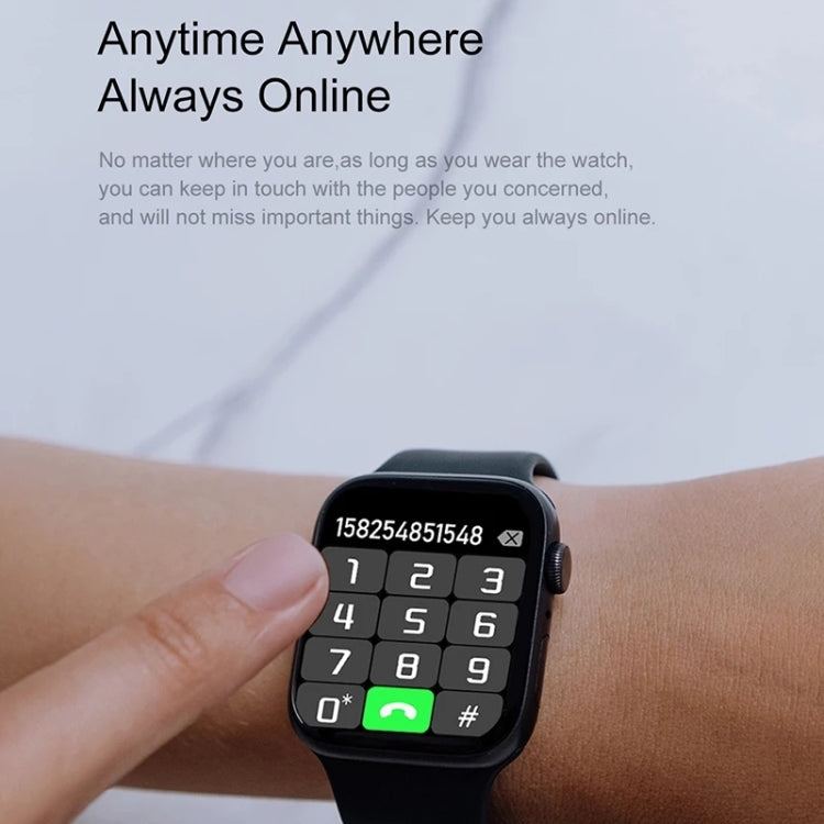 I7 mini 1.62 inch IP67 Waterproof Color Screen Smart Watch