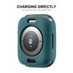 ENKAY  TPU Case  + Full Coverage PET Screen Protector, For Apple Watch Series 8 / 7 41mm, For Apple Watch Series 8 / 7 45mm