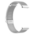 Milan Metal Steel Mesh One Buckle Strap, For Samsung Galaxy Watch 3 41mm, For Samsung Galaxy Watch 4 Classic 42mm / 46mm, For Samsung Galaxy Watch 4 40mm / 44mm, For Samsung Galaxy Gear Sport, For Samsung Galaxy Gear S2 Classic