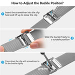 Milan Metal Steel Mesh One Buckle Strap, For Samsung Galaxy Watch 3 41mm, For Samsung Galaxy Watch 4 Classic 42mm / 46mm, For Samsung Galaxy Watch 4 40mm / 44mm, For Samsung Galaxy Gear Sport, For Samsung Galaxy Gear S2 Classic