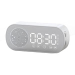 Z7 Digital Bluetooth 5.0 Speaker Multi-function Mirror Alarm Clock FM Radio, Z7 (Pink), Z7 (Black), Z7 (White)
