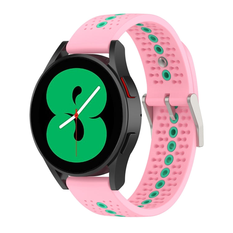 Two-Color Silicone Breathable Strap, For Samsung Gear S2 Classic, For Samsung Galaxy Gear Sport