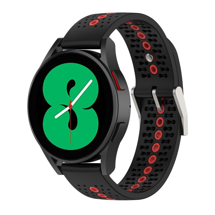 Two-Color Silicone Breathable Strap, For Samsung Gear S2 Classic, For Samsung Galaxy Gear Sport