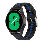 Two-Color Silicone Breathable Strap, For Samsung Gear S2 Classic, For Samsung Galaxy Gear Sport