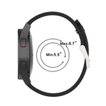 Two-Color Silicone Breathable Strap, For Samsung Gear S2 Classic, For Samsung Galaxy Gear Sport