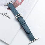 Microfiber Leather Pin Buckle Watch Strap For Apple Watch Series, 7 41mm / 6&SE&5&4 40mm / 3&2&1 38mm, 7 45mm / 6&SE&5&4 44mm / 3&2&1 42mm