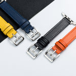 Microfiber Leather Pin Buckle Watch Strap For Apple Watch Series, 7 41mm / 6&SE&5&4 40mm / 3&2&1 38mm, 7 45mm / 6&SE&5&4 44mm / 3&2&1 42mm