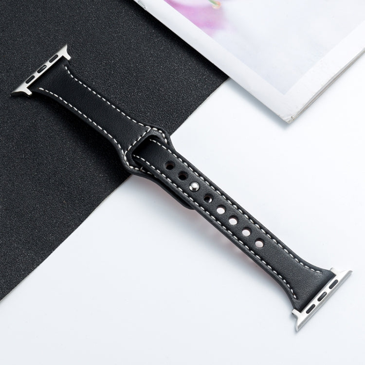 Microfiber Leather Watch Strap For Apple Watch Series, 7 41mm / 6&SE&5&4 40mm / 3&2&1 38mm, 7 45mm / 6&SE&5&4 44mm / 3&2&1 42mm