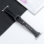 Microfiber Leather Watch Strap For Apple Watch Series, 7 41mm / 6&SE&5&4 40mm / 3&2&1 38mm, 7 45mm / 6&SE&5&4 44mm / 3&2&1 42mm