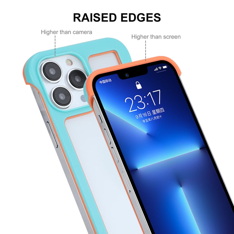 ENKAY Frameless Hollow Shockproof PC Case for iPhone 13 Pro Max, For iPhone 13 Pro Max