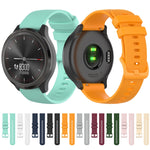 22mm Checkered Silicone Strap, For Honor Watch Dream