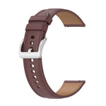 Calf Texture Sewing Thread Watchband, For Samsung Galaxy Watch 3 45mm, For Samsung Galaxy Watch 46mm, For Samsung Galaxy Gear S3 Classic / Gear S3 Frontier