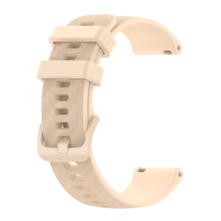 20mm Carbon Fiber Striped Silicone Strap, For Samsung Galaxy Watch 4 40mm / 44mm, For Samsung Galaxy Watch 4 Classic 42mm / 46mm, For Samsung Galaxy Watch 3 41mm, For Samsung Galaxy Watch Active 2 40mm / 44mm