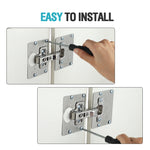 Hinge Repair Plate Cabinet Stainless Steel Hinge Repair Plate, Hinge Repair