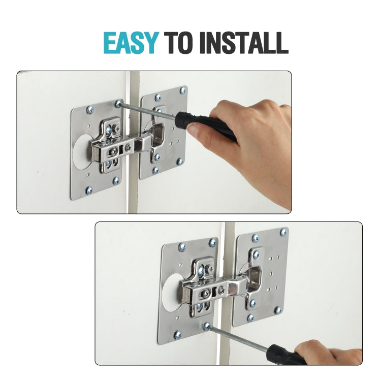 Hinge Repair Plate Cabinet Stainless Steel Hinge Repair Plate, Hinge Repair