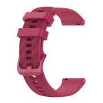 20mm Carbon Fiber Striped Silicone Strap, For Amazfit pop pro, For Amazfit pop, For Amazfit GTR 42mm, For Amazfit GTS