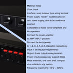100W 1 In 8 Out Power Amplifier Box Distribute Switcher Loudspeaker