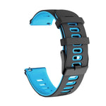 22mm Mixed-Color Silicone Strap, For Huawei Watch GT 42mm / 46mm, For Huawei Watch GT2 46mm